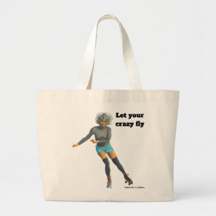 Alien Femme Roller Patinage Imaginaire Sac fourre-