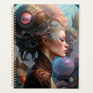 Alien Femme Surreal Science Fiction Art