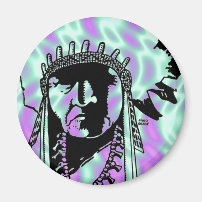 Alien Green, Magnet indien (Devant)