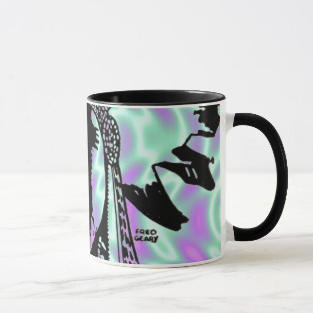 Alien Green, Mug indienne (Droite)