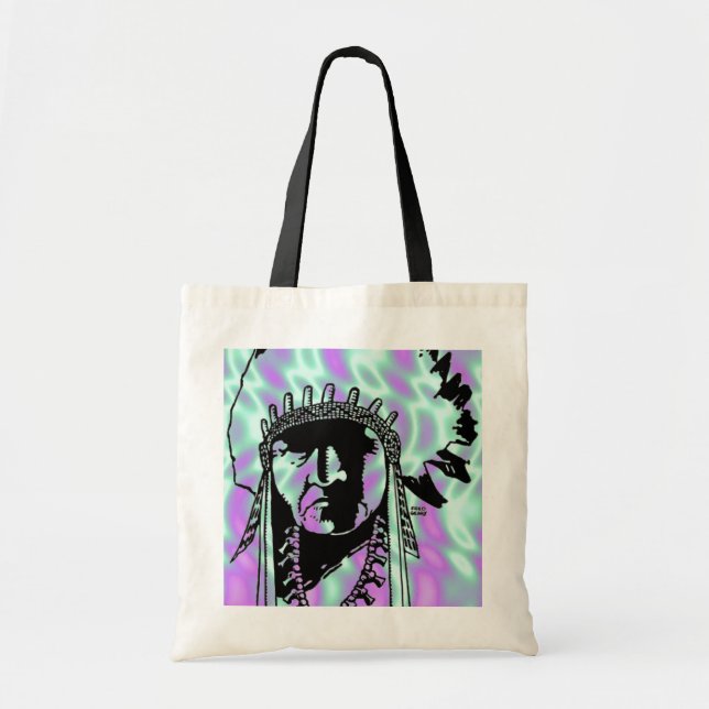 Alien Green, sac indien (Devant)