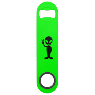 Alien Hipster Mustache