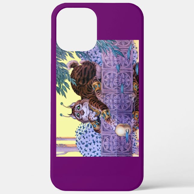 Alien Kitty iPhone 12 Coque (Verso)