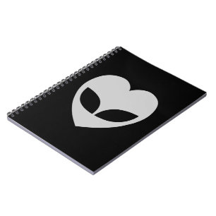 Alien Love Heart Carnet
