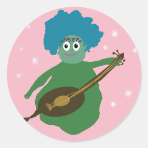 Alien musicien, Sticker Cure Creature