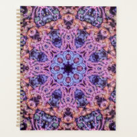 Alien Purple Psychedélique Kaleidoscopique Mandala