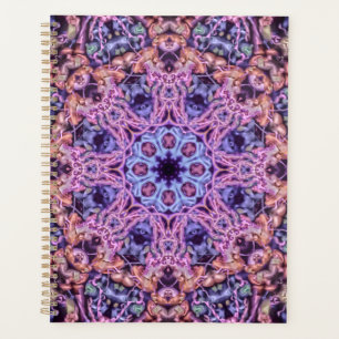 Alien Purple Psychedélique Kaleidoscopique Mandala