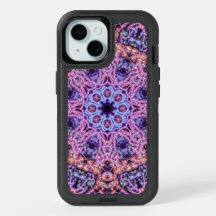 Alien Purple Psychedélique Kaleidoscopique Mandala