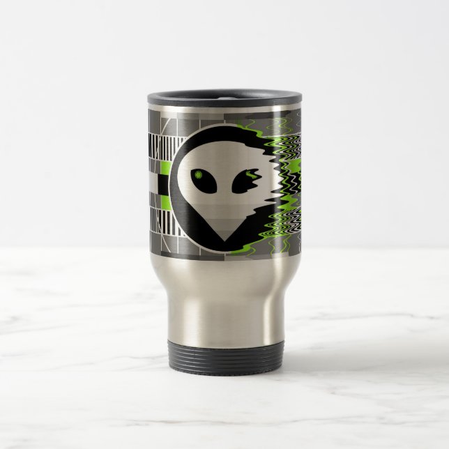 Alien TV Voyage banlieue mug (Centre)