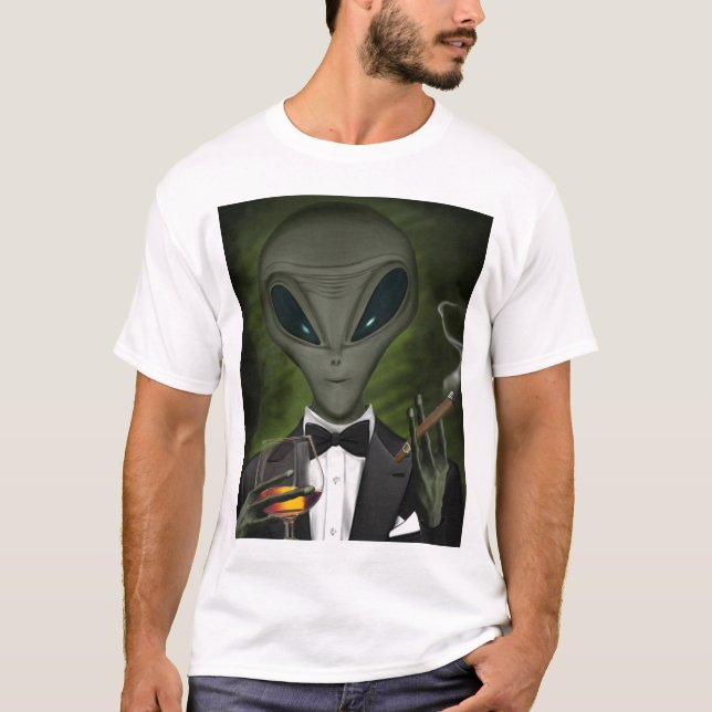 Aliens ayant reçu un T-Shirt de classe (Devant)