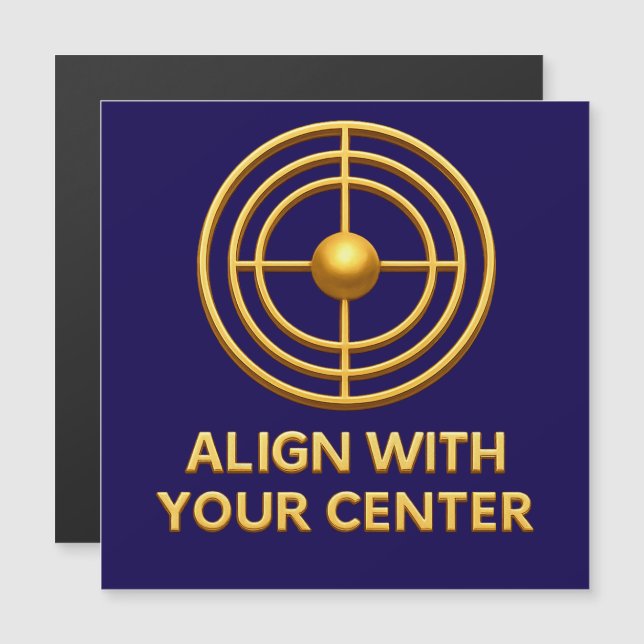 Align With Your Center golden Balance & Inner Ha (Devant / Derrière)
