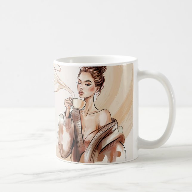 Alimenté par Café & Ambition - Mug Hustle (Droite)