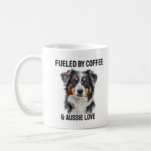 Alimenté par Café & Aussie Love Café Mug