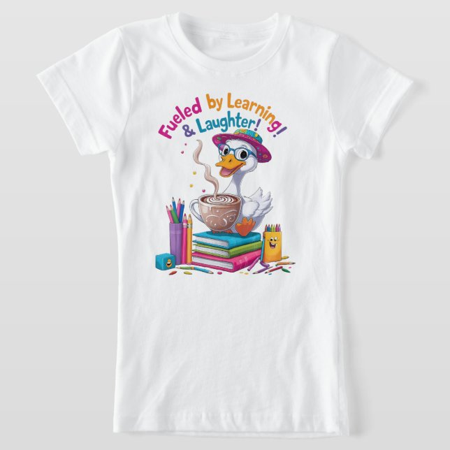 Alimenté par l'apprentissage Tshirt Goose– Retour  (Poser)