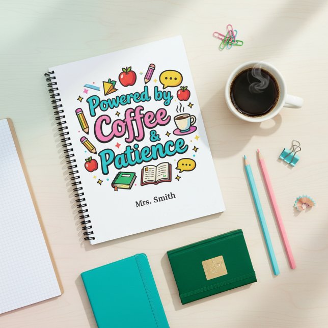 Alimenté par le Café et la Patience Prof Humoristi (Créateur téléchargé)