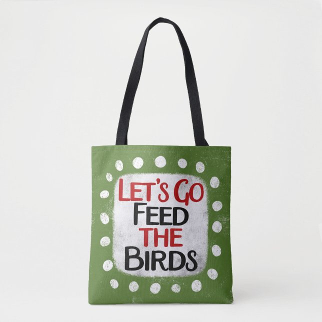Alimenter Le Sac fourre-tout Oiseaux (Devant)
