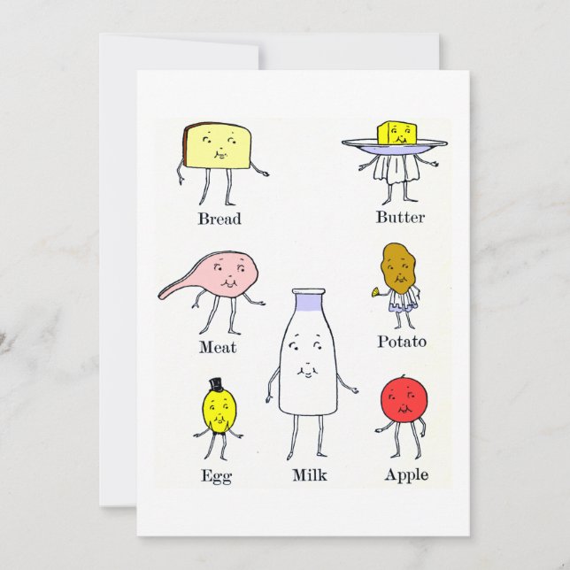 Aliments favoris Cuisine Vintage Art (Devant)