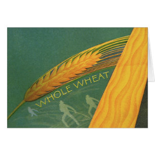 Aliments sains vintages, Pain de blé de grain enti