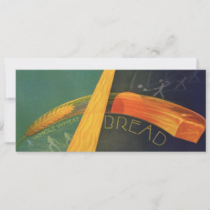 Aliments sains vintages, Pain de blé de grain enti