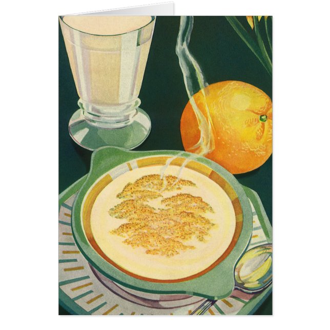 Aliments santé vintages, Boissons, Petit-déjeuner  (Devant)