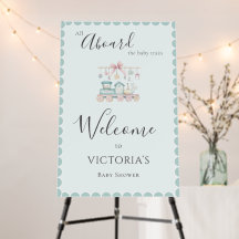 All Aboard the Baby Train Baby Shower