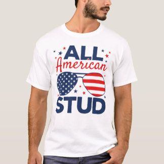 All American Stud, 4 juillet, T-shirt Homme