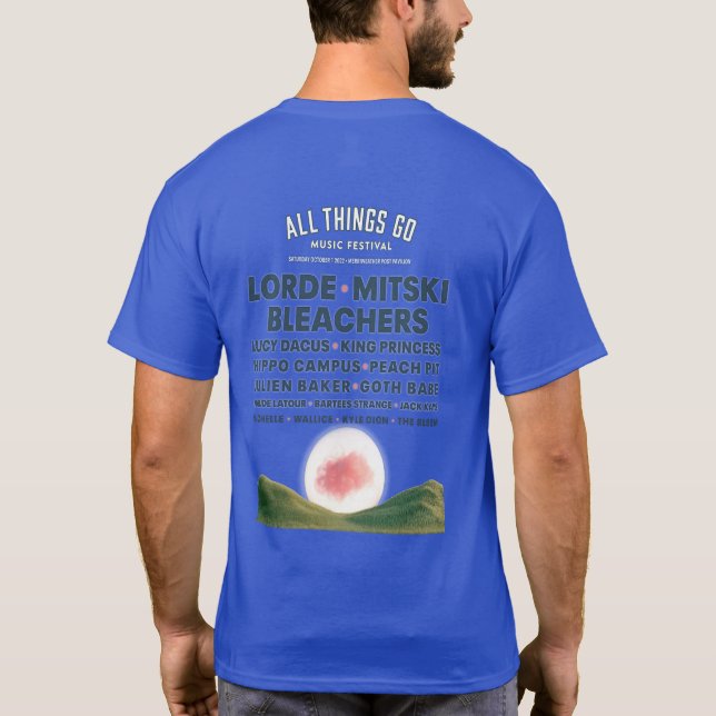 All Things Go Festival 2022 Line-Up T-Shirt (Dos)