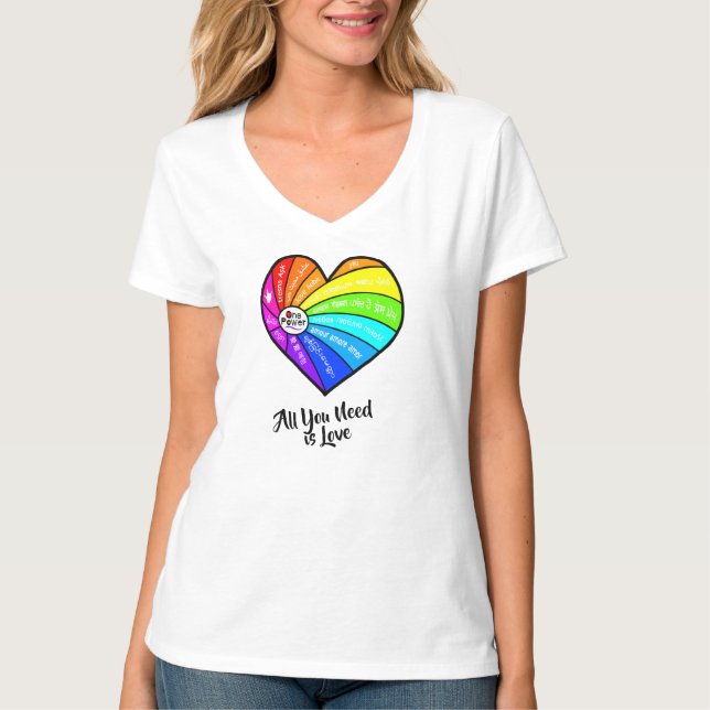 All You Need is Love T-shirt (Devant)