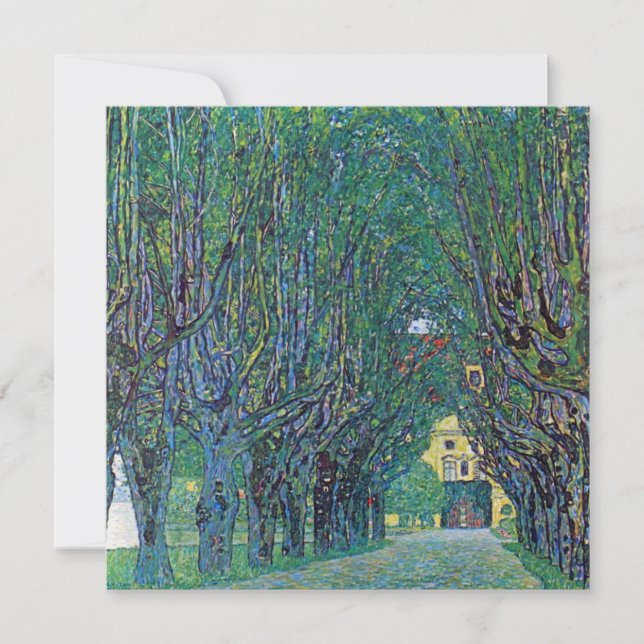 Allée dans le parc du château de Kammer de Gustav  (Devant)