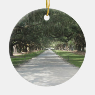 Allée de chêne chez Boone Hall, ornement de Sc d