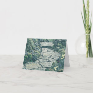 Allée de Jardin - Carte de Remerciement