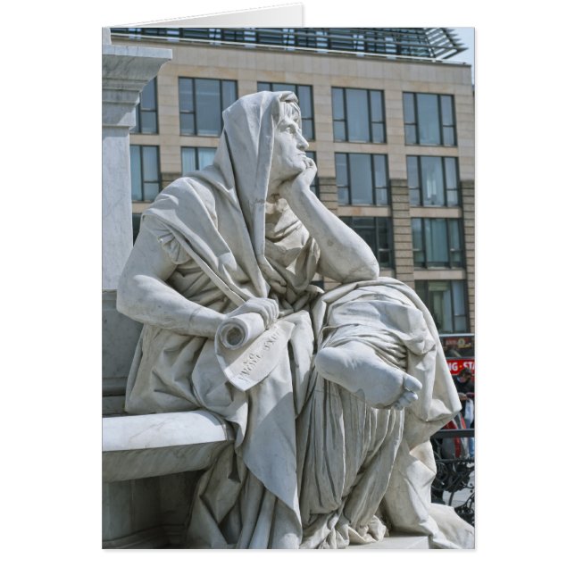 Allégorie de la philosophie du monument de Schille (Devant)