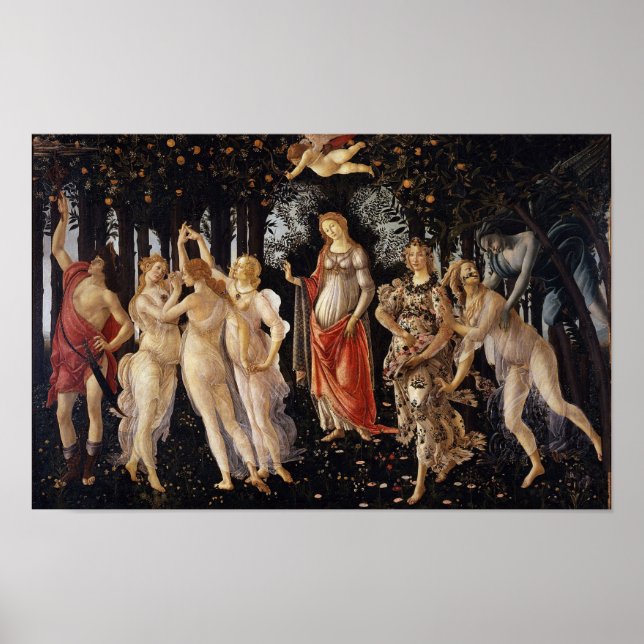 Allégorie du Printemps de Botticelli Impression (Devant)