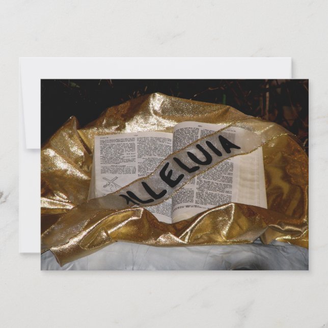 Alléluia (Bible & Sash) (Devant)