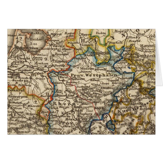 Allemagne, Pays-Bas et Belgique (Devant horizontal)