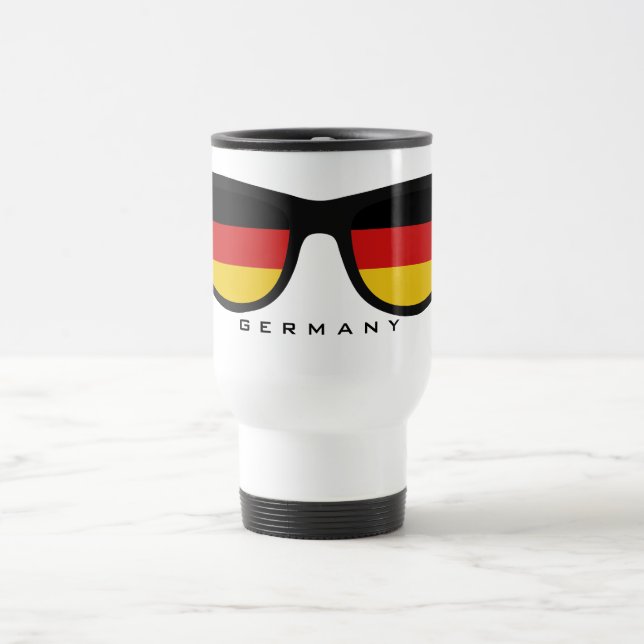 Allemagne Shades tasses personnalisées (Centre)