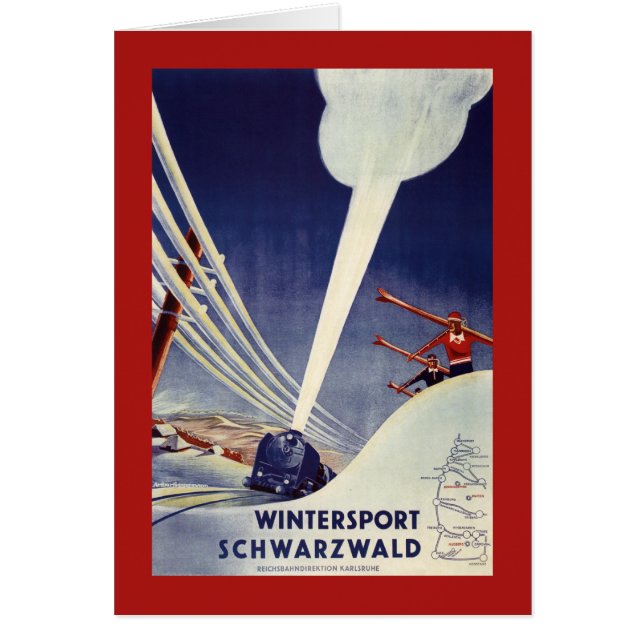 Allemagne - Ski dans la Forêt-Noire (Devant)