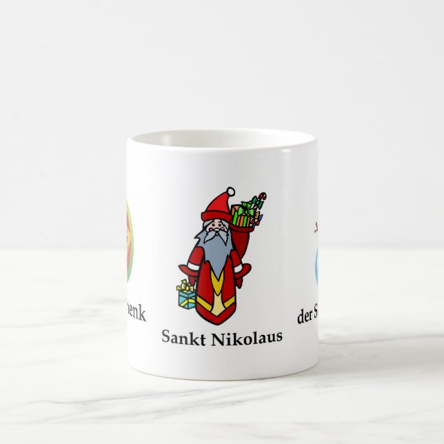 Allemand de tasse de Noël (Centre)
