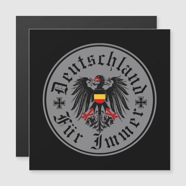 Allemand/Deutschland Forever/Aigle/Croix de fer (Devant / Derrière)