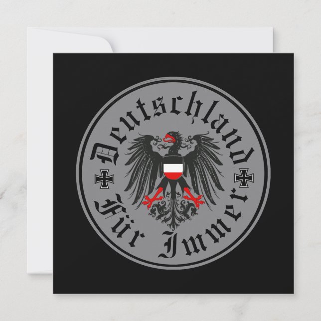 Allemand/Deutschland Forever/Aigle/Croix de fer (Devant)