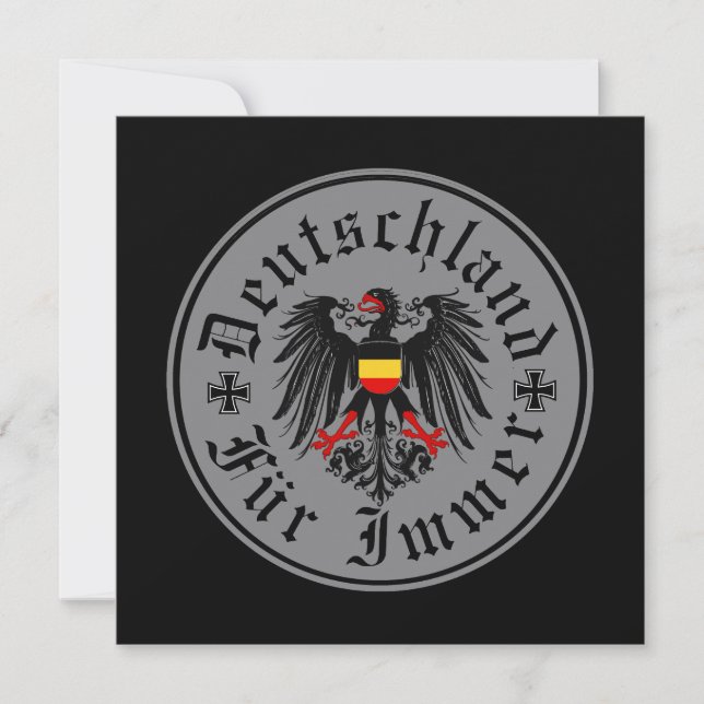 Allemand/Deutschland Forever/Aigle/Croix de fer (Devant)