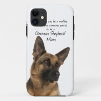 Allemand Shepherd Mom iPhone 5 Coque