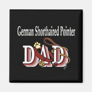 Allemand short pointeur papa Magnet