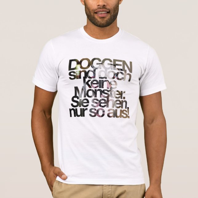Allemand : T-shirt chien (Devant)