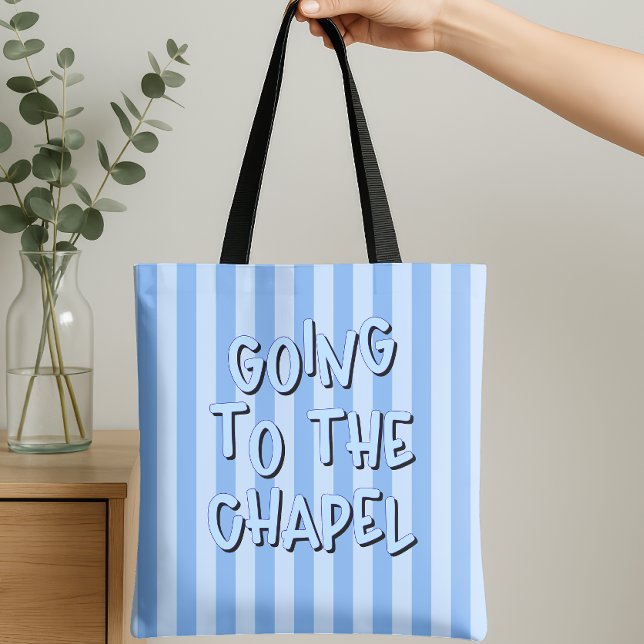 Aller à la Chapelle Sac à Main Luxe de la Mariée (Going to the chapel tote)