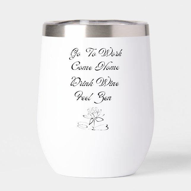 Aller Au Travail, Revenir À La Maison, Boire Du Vi (Arrière)