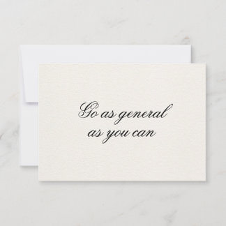 Aller Aussi Général Que Vous Pouvez Script Carte D