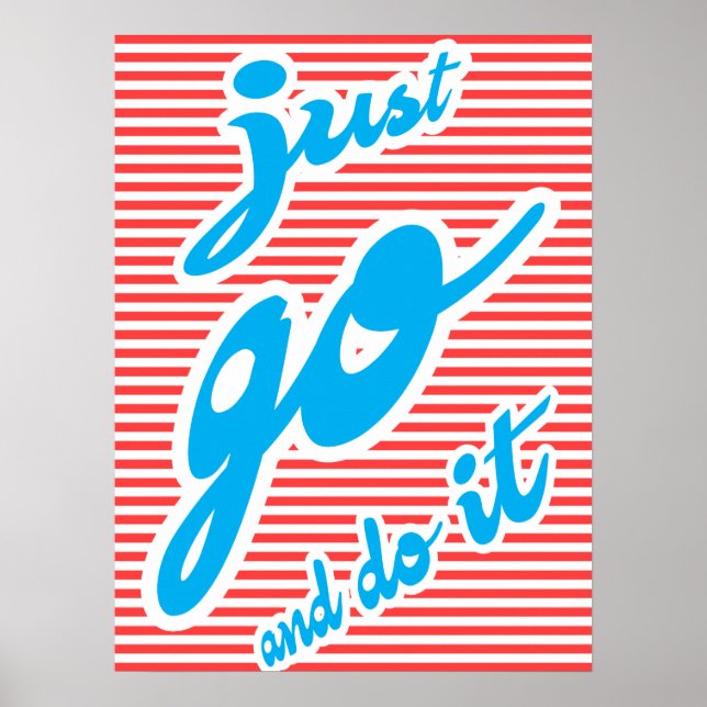 Aller Et Le Faire, affiche de typographie (Devant)
