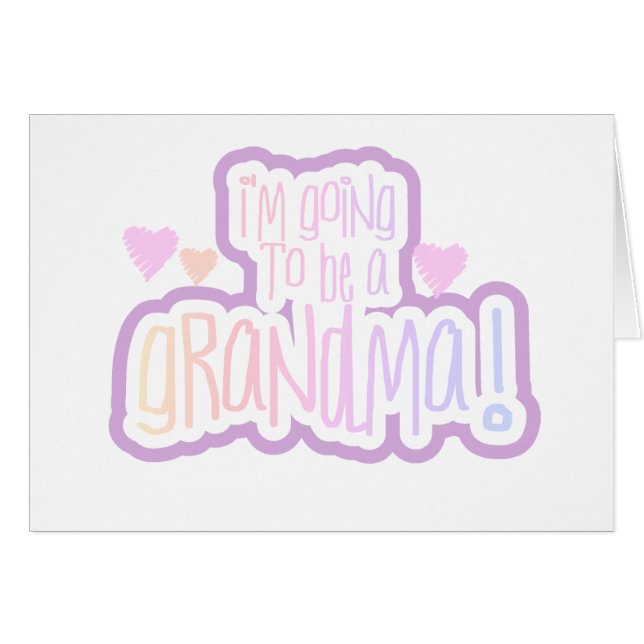 Aller être une grand-maman (Devant horizontal)