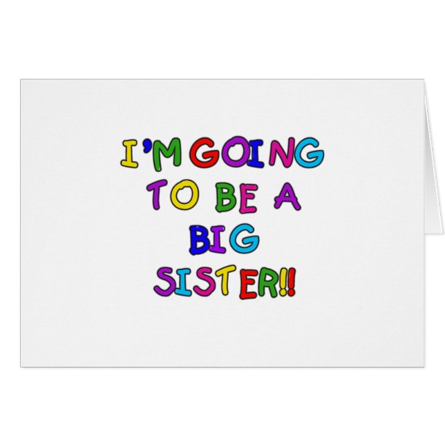 Aller être une grande soeur (Devant horizontal)